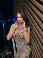 Dress beige blue 22 - Image 6